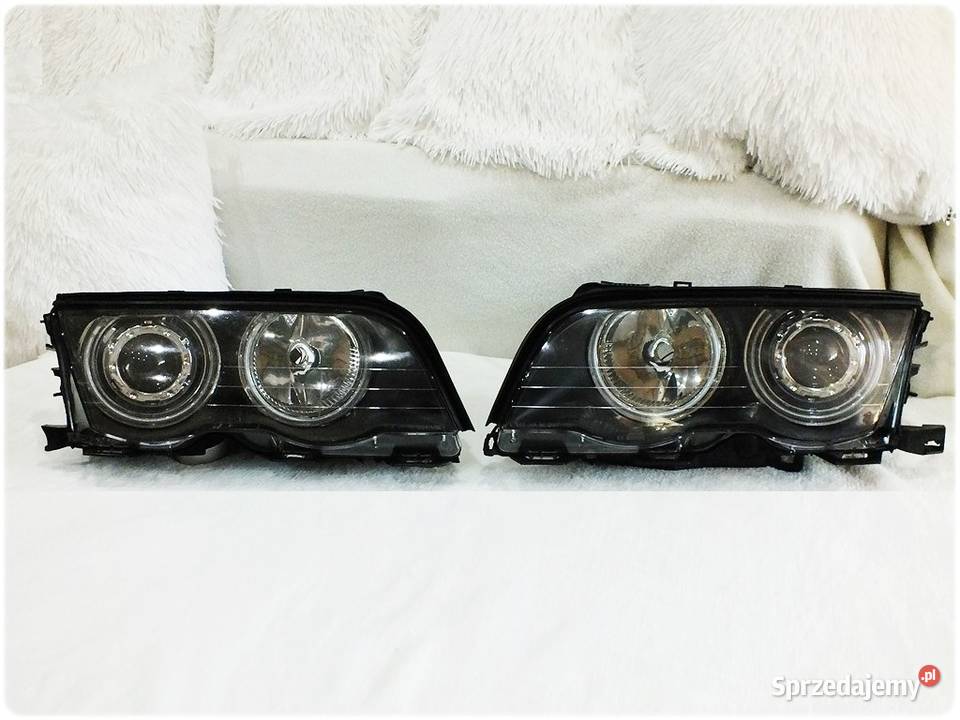 Reflektor Lewy i Prawy XENON BMW 3 E46 Ringi Żary