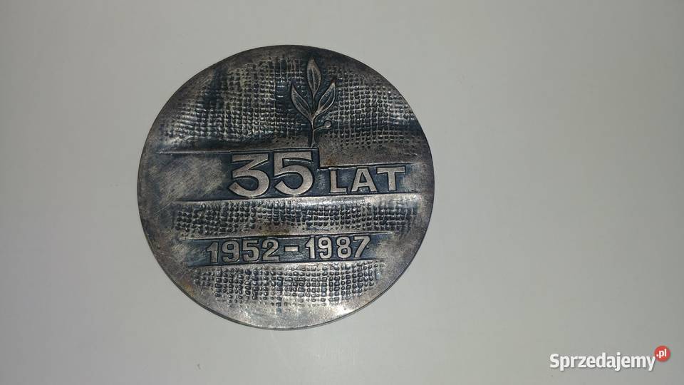Medal FSO ZTS za długoletnią pracę 35 lat Polonez.