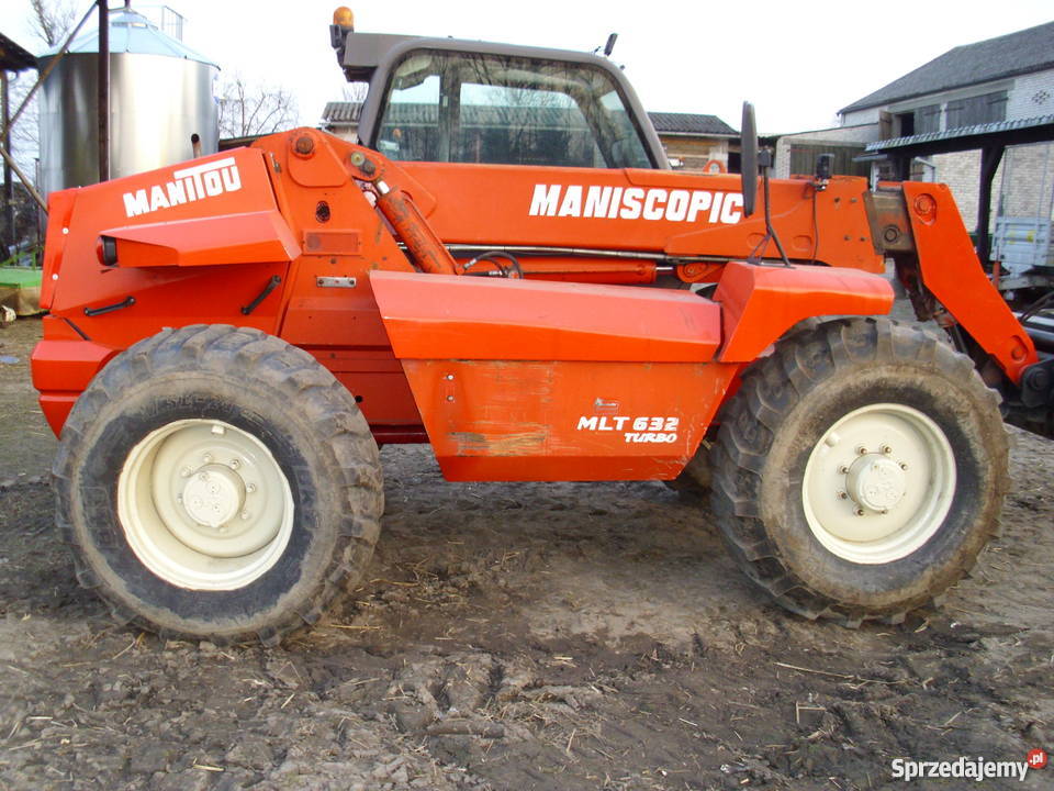 Ładowarka Manitou MLT 632T VAT 23 Zamienię Pozostałe Nowa Wieś