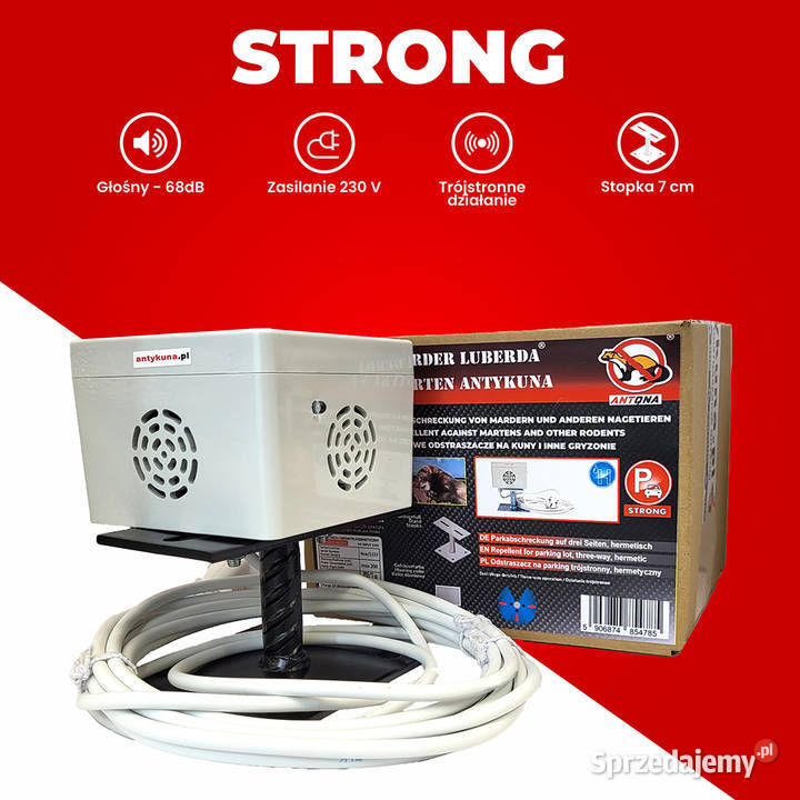 Odstraszacz Hermetyczny STRONG MOCNY NA PARKING