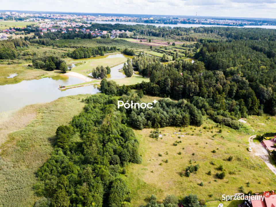 Działka budowlana Chruściele k Ełku plaża budowlana