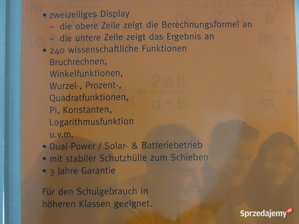 Kalkulator Naukowy Rex D14 240 Funkcji DUALPOWER Biłgoraj