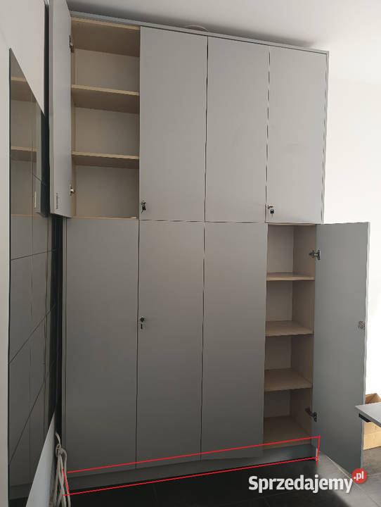 Duża szafa biurowa zabudowa wysoka mazowieckie Warszawa