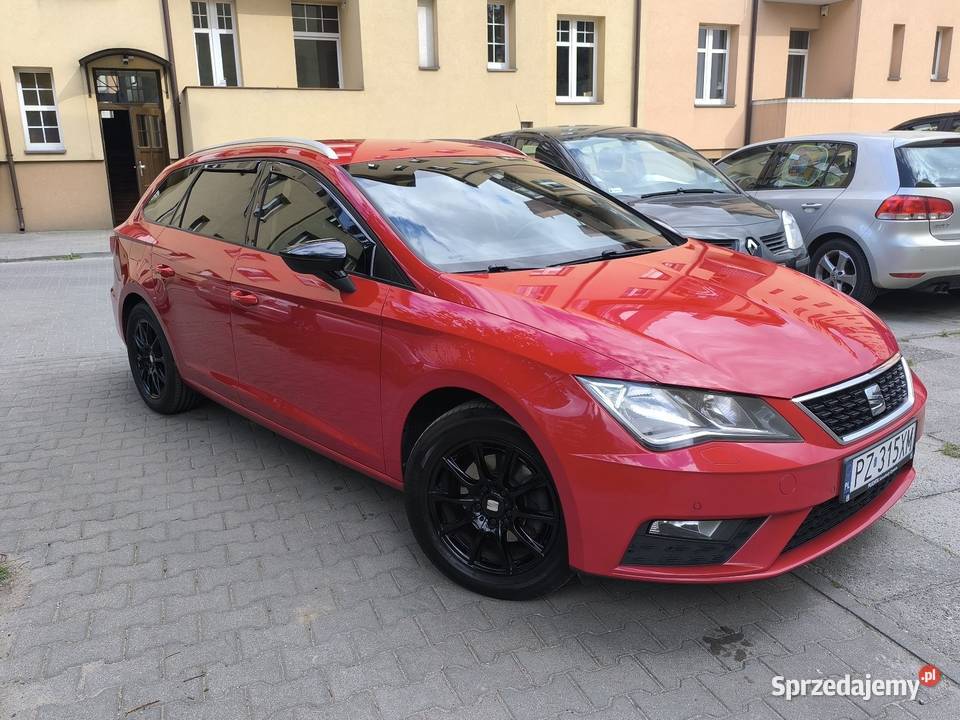 Sprzedam Seat Leon 3 ST Kombi 2017r 16 TDI kamera cofania Motoryzacja pomorskie Chojnice