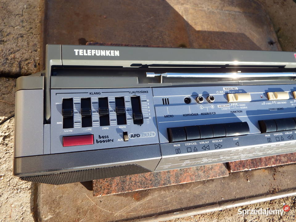 Radiomagnetofon Telefunken RC760TS piękny klasyk Bolesławiec