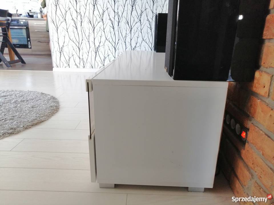 Szafka RTV biały połysk Kielce sprzedam
