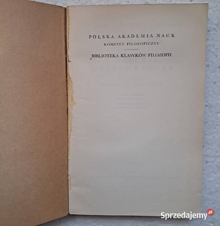 Lukrecjusz O naturze wszechrzeczy Warszawa