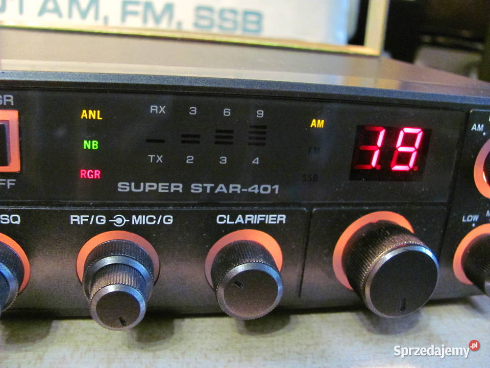 Radio CB Super Star401 AMFMSSB nieużywane nowe Łódź