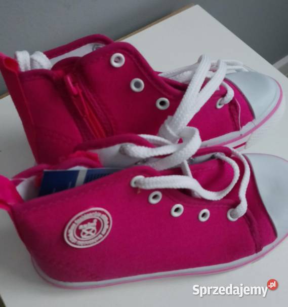 Trampki fuksja rozmiar 27 104 sprzedam