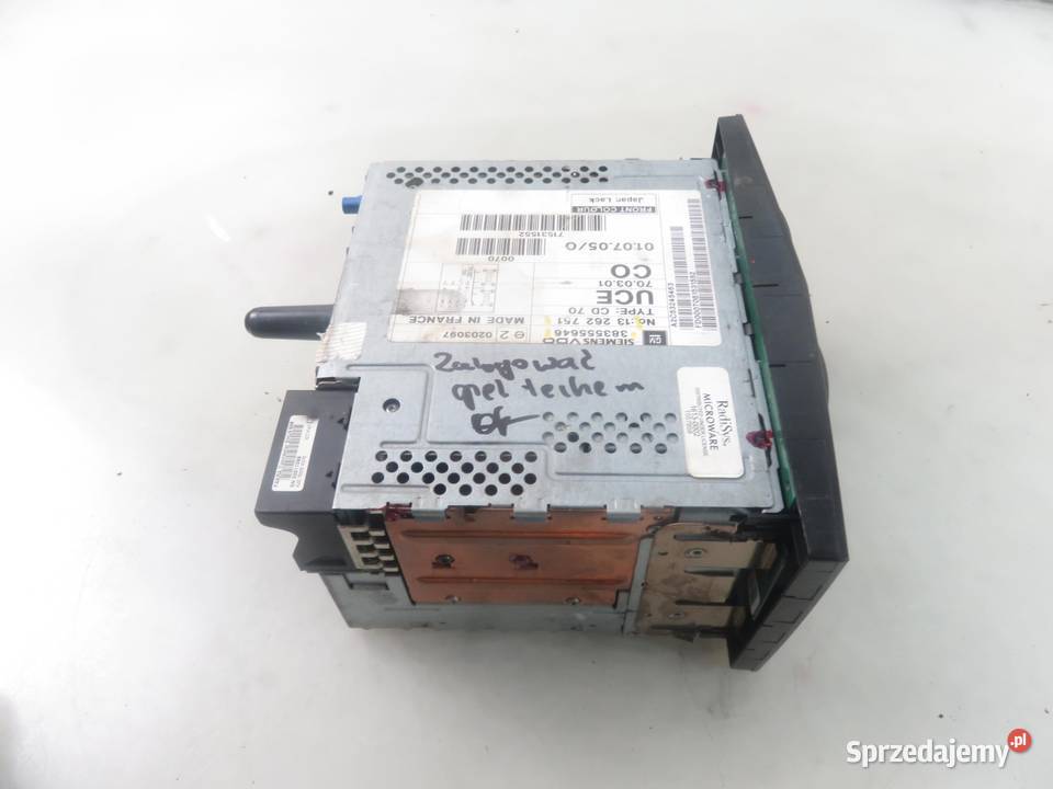 RADIO OPEL ASTRA III H GTC 13262751 383555646