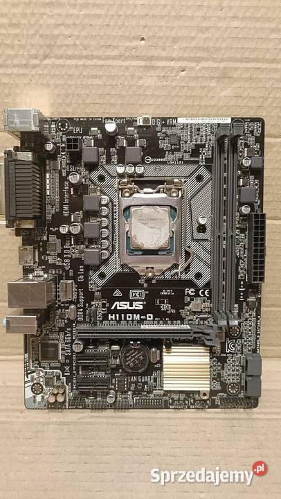 Płyta Główna ASUS H110MD Proc i37100 Poznań sprzedam