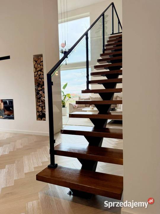 Schody konstrukcja metalowa Schody wewnętrzne Częstochowa sprzedam