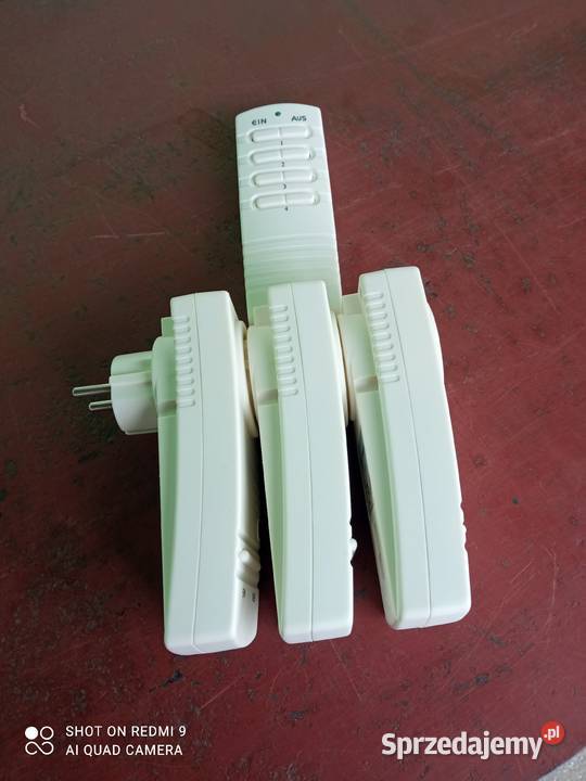 sprzedam gniazdka sterowanie pilotem komplet 3 śląskie sprzedam