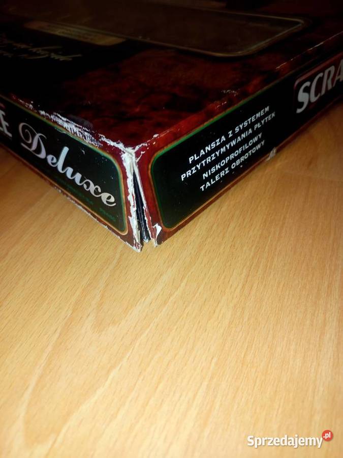 Scrabble Deluxe Prestiż Rodzinne warmińsko-mazurskie Olecko sprzedam