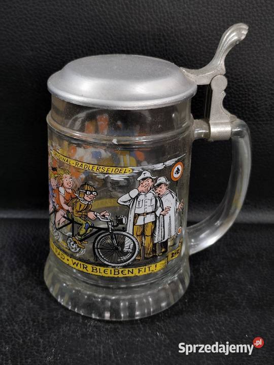 Kolekcjonerski Kufel BMF Radlerseidel Vintage Poddębice