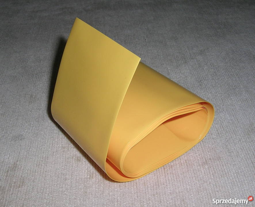 rurka termokurczliwa 130mm 1m żółta cienka Wyszków