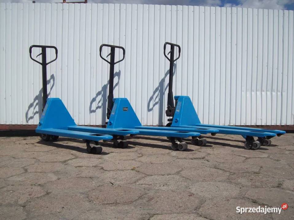 Wózek paletowy ręczny używany paleciak masztowy lubelskie Lublin