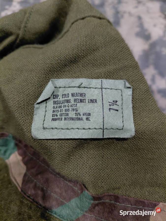 Podhełmówka Us Army woodland 7 14 Wrocław sprzedam