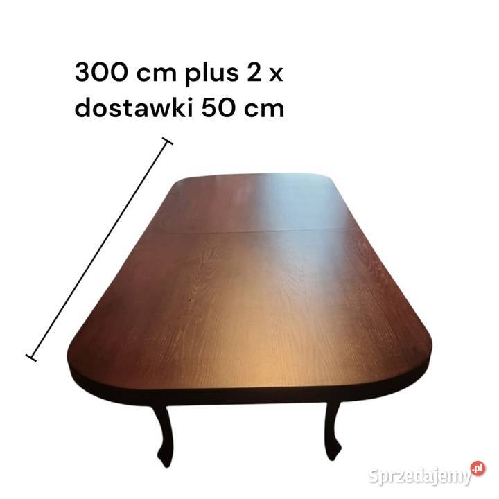 Stół gościnny rozkładany 14 krzeseł 300cm Stoły śląskie sprzedam