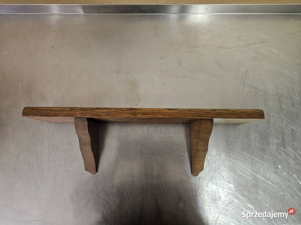 Półka dębowa wisząca śląskie