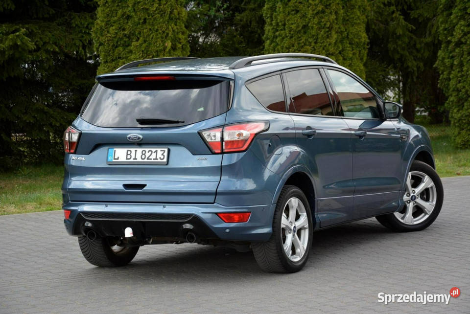 Ford Kuga STLine Skóry 4X4 Radar Xenon Ledy światła przeciwmgielne Kuga Ostrów Mazowiecka