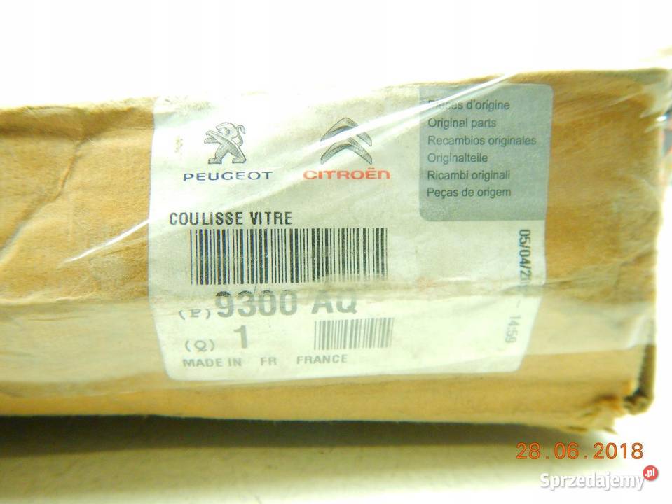 USZCZELKA DRZWI PRAWY TYŁ Citroen C4 1017 ORI OE