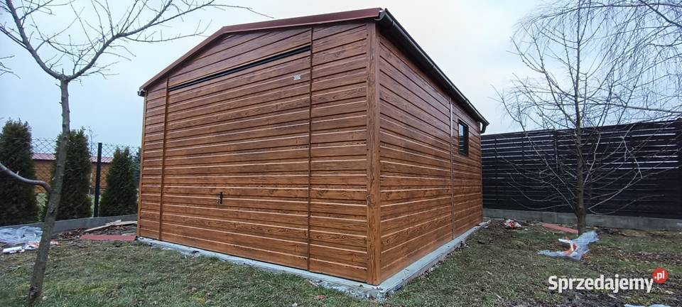 Garaż Blaszany 8x6 wiata lamele montaż 10x6 10x7 342zł/m2 Garwolin