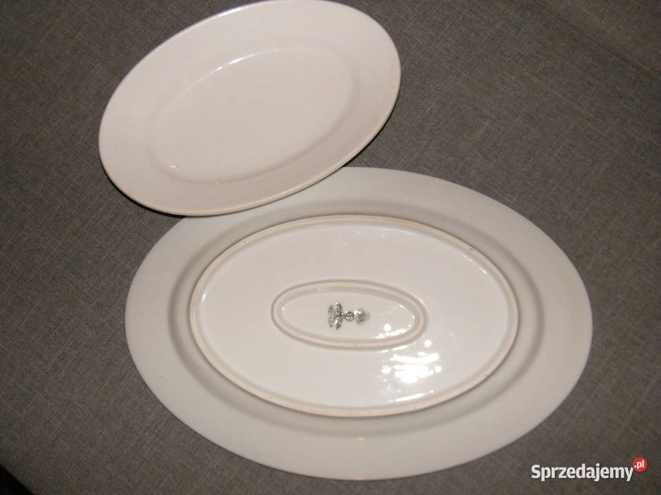 Talerze z lat 40 XX wieku Reich Polizei Łódź