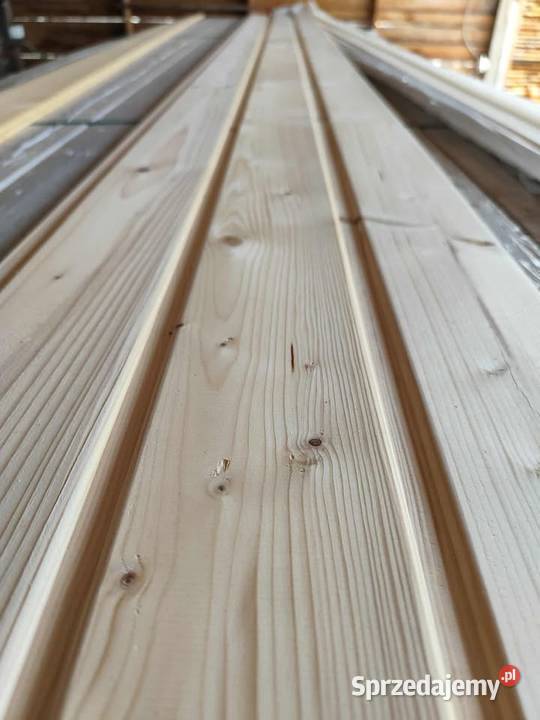 Podbitka drewniana boazeria 14x121 Softline kl Legnica