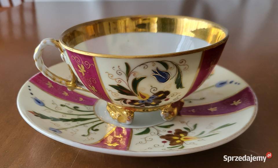 Porcelana chińska zestaw do herbatykawy 6 osób Szczecin