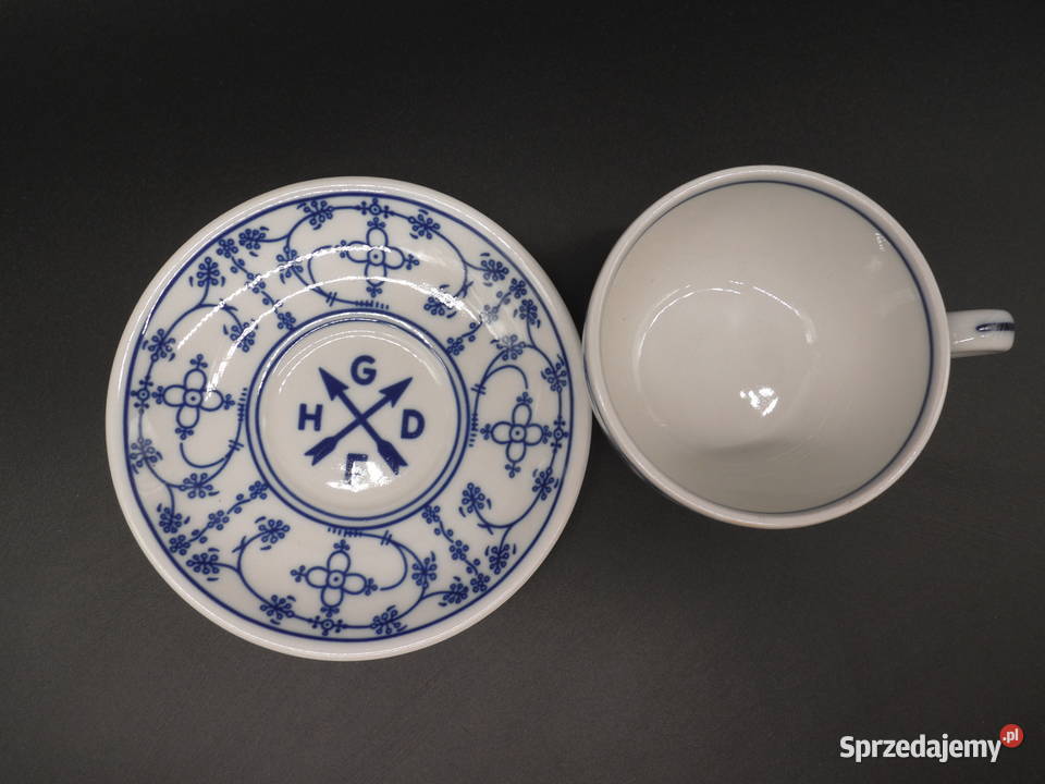 Porcelanowa filiżanka z podstawką MOKKA Raszków