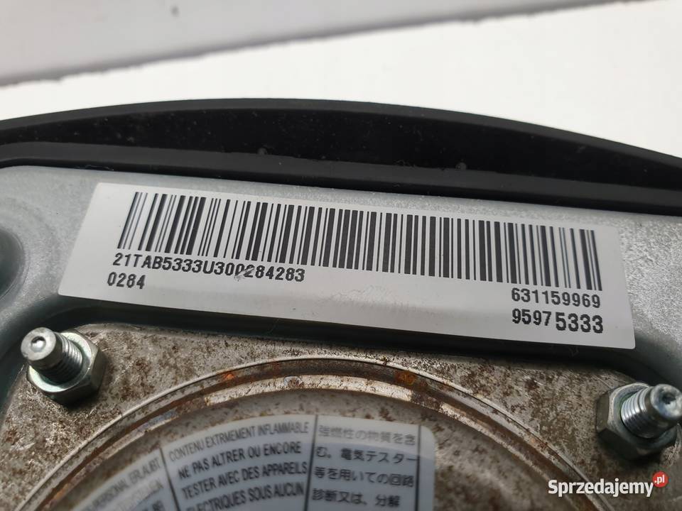 Chevrolet Spark III PODUSZKA POWIETRZNA KIEROWCY Rudka sprzedam