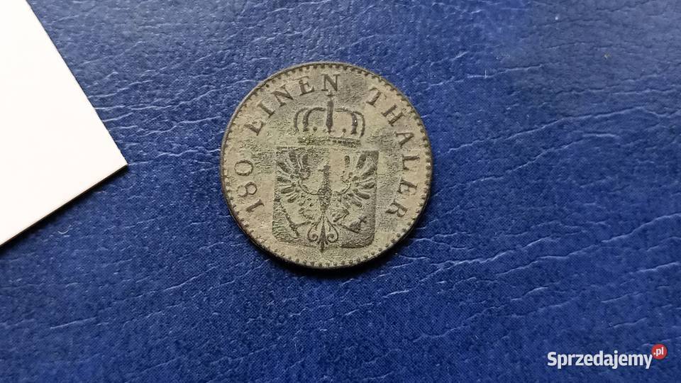 Stare monety 2 fenig 1860 Niemcy Lesko