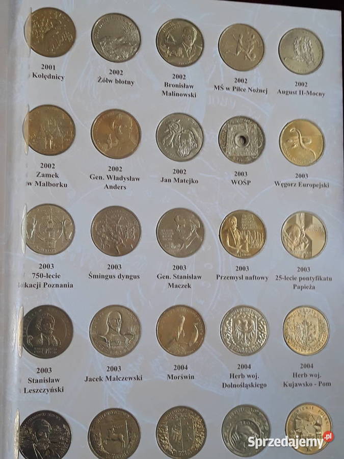 2 i 5 okolicznościowe Komplet Klaser Mennicze sprzedam