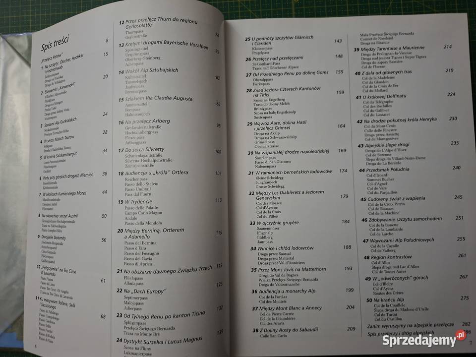 Alpy 50 najpiękniejszych tras przełęcze ISBN 9788371677335