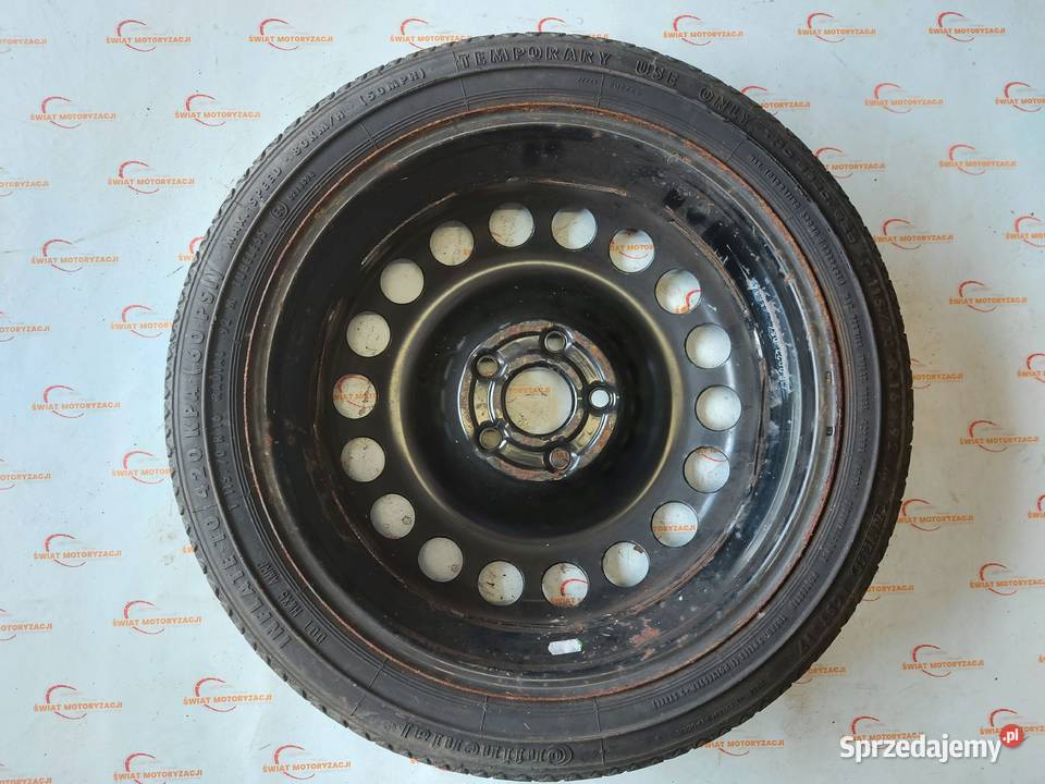 OPEL ASTRA J K koło dojazdowe 1157016 92M 5x105 świętokrzyskie Kielce sprzedam