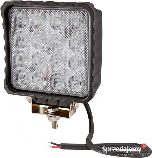 Lampa robocza LED kwadratowa 48W 3840 lm 1030V Kamionna