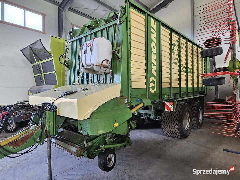 Krone ZX450 GD przyczepa zbierająca objętościowa Przyczepy rolnicze podlaskie Wysokie Mazowieckie