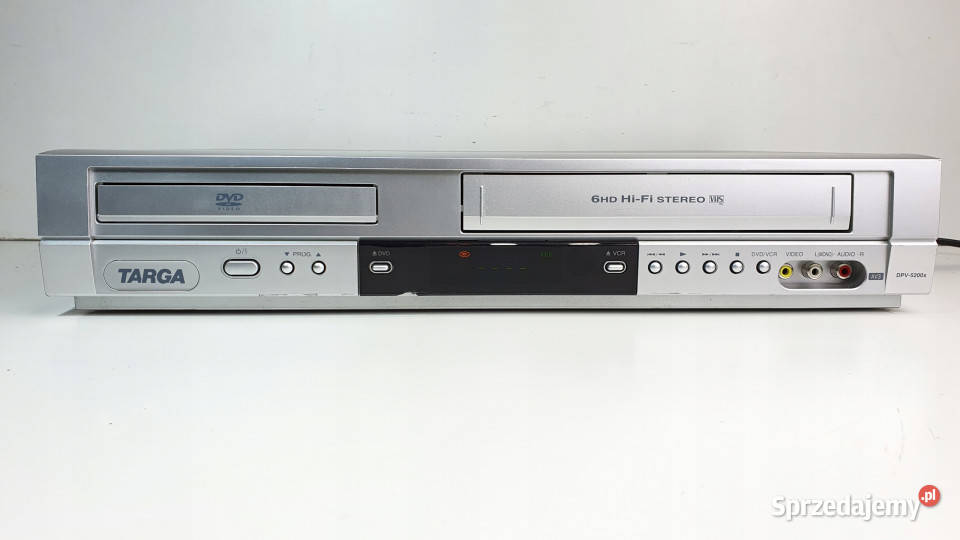 Video DVD kombo Targa DPV5200x 6 head stereo Międzychód