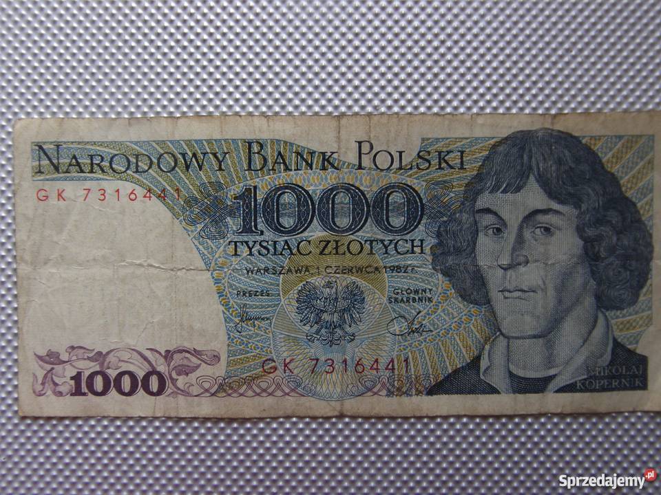 banknoty PRL i wojenne Warszawa
