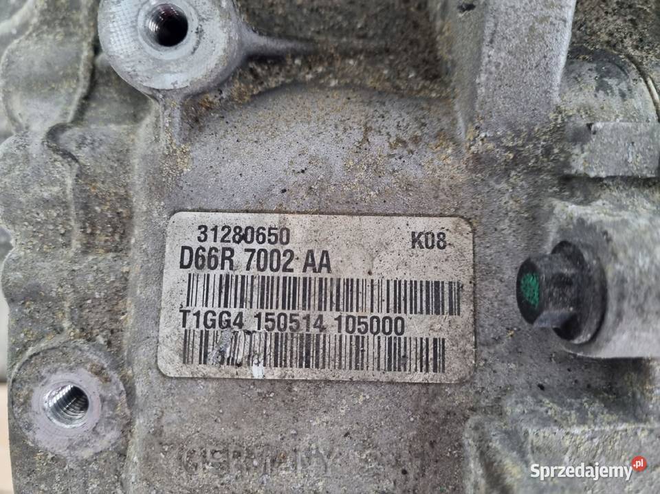 Volvo V40 II 20 D3 D4 SKRZYNIA BIEGÓW D66R7002AA osobowe