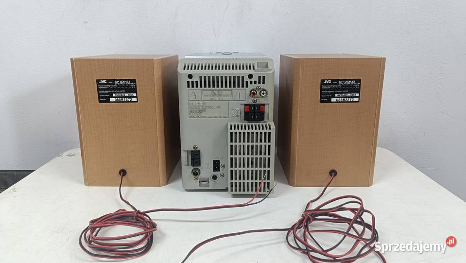 JVC CAUXH33 Wieżyczka stereo bez pilota kolumny Poznań
