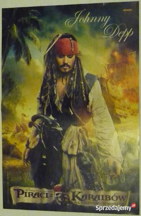 PLAKATY DEPP JOHNNY WYPRZEDAŻ ŚWIAT Bydgoszcz