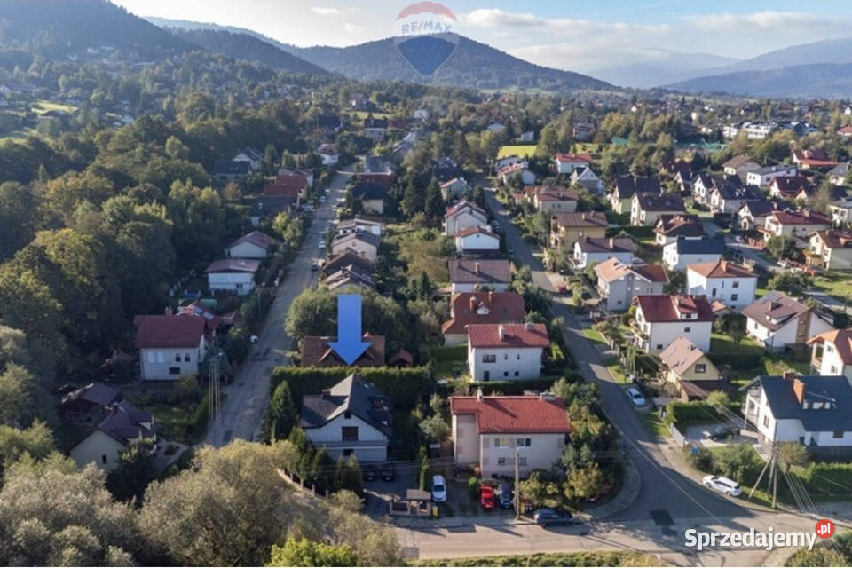 Parter domu 98 m LipnikStraconka gór Bielsko-Biała