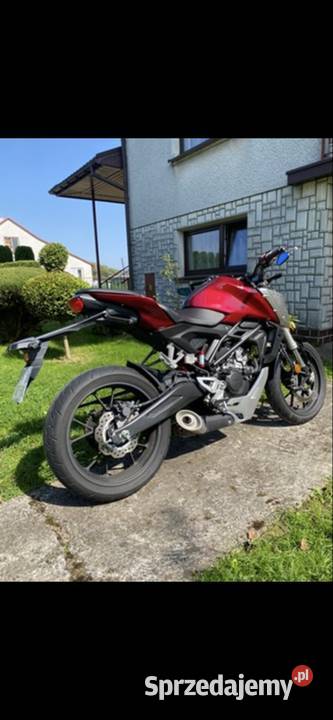 Honda CB 125 R 2018 11 katBA1 nieuszkodzony Strzyżów