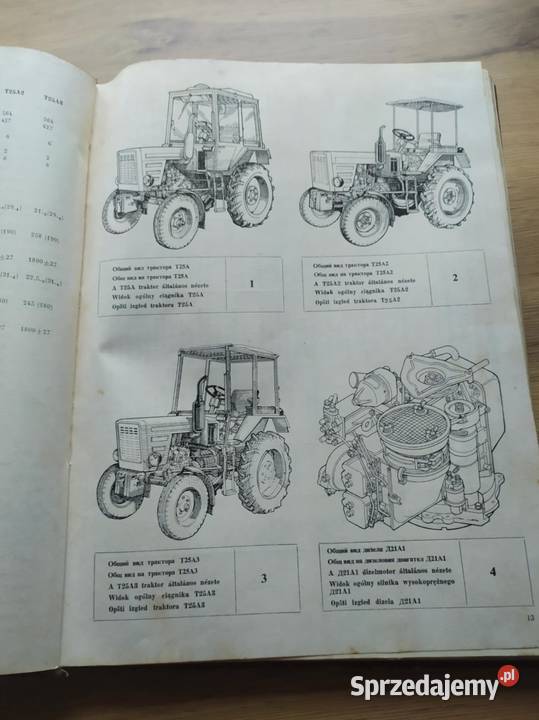 Katalog części do ciągników marki Władimirec