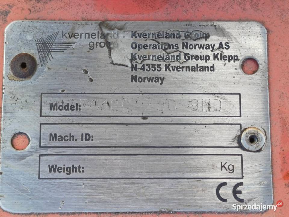 Pług EG 100 6 skibowy kverneland Pługi łódzkie Wolbórz