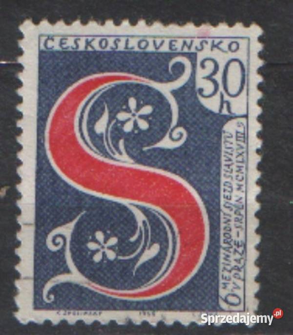 Zn Czechosłowacja Mi 1808 10 4 5 kas 1968 Gliwice