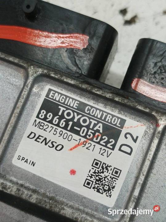 STEROWNIK SILNIKA 8966105D22 Toyota Avensis III osobowe Sterowniki sprzedam