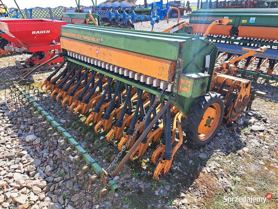 Agregat uprawowo siewny AMAZONE D7 brona re 30 nieuszkodzony Kłodawa sprzedam